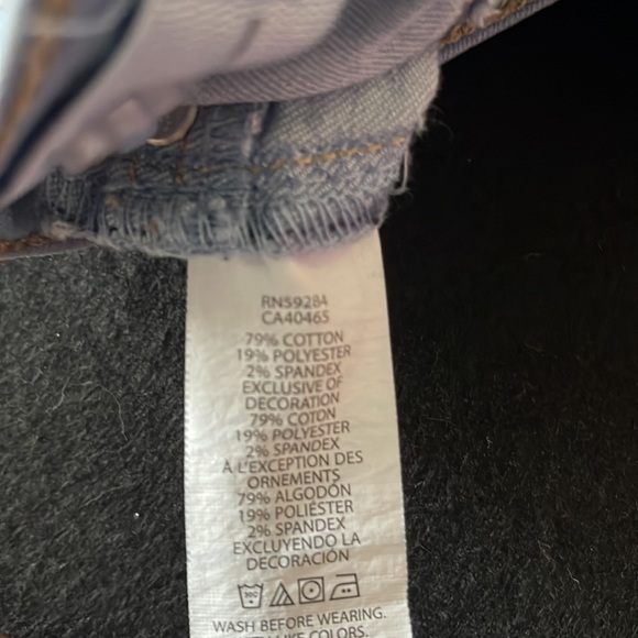 Children’s Place “Place” Girls Size 6 Light Denim Jeggings - Picture 6 of 7